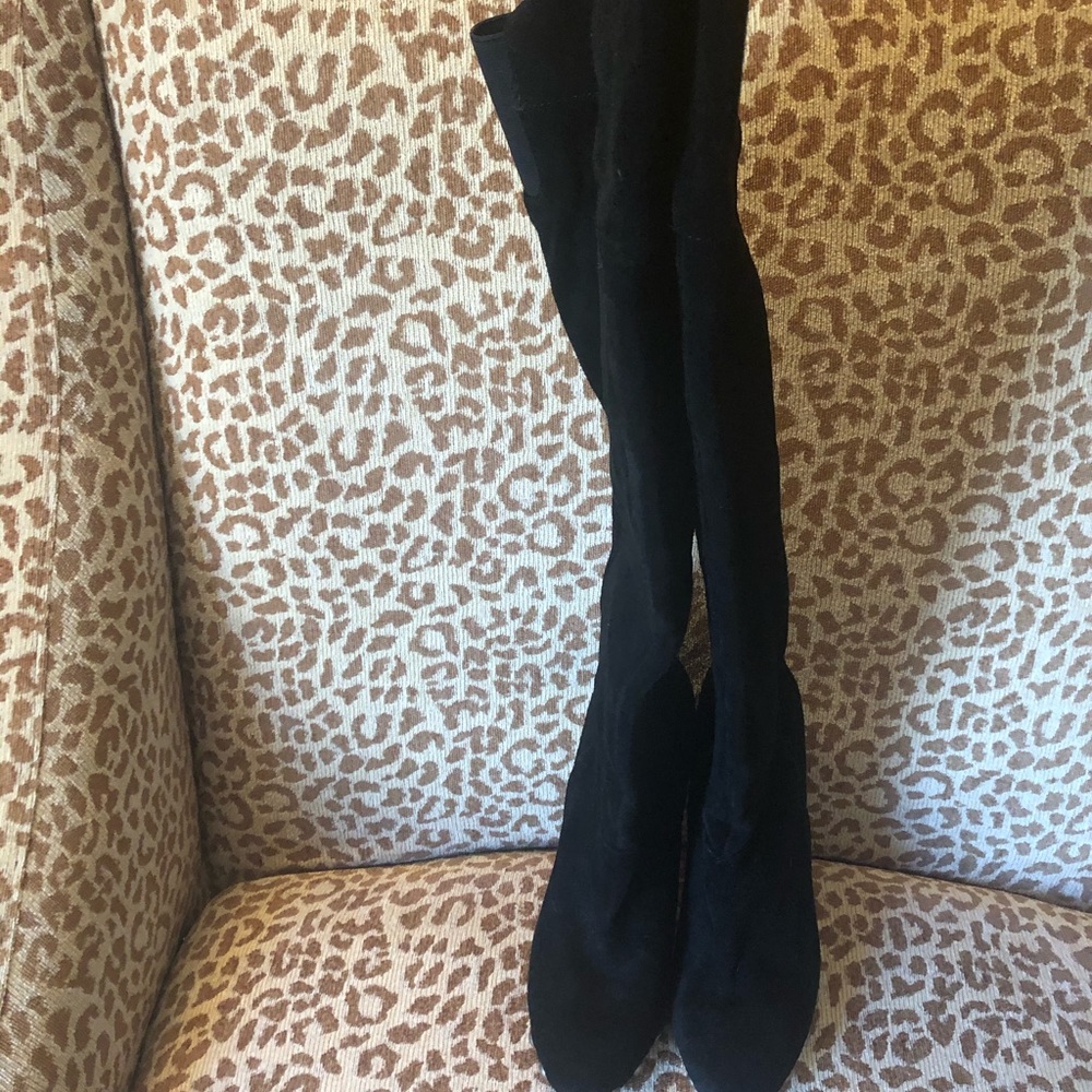 Dolce Vita Suede Stud Over The Knee Boots